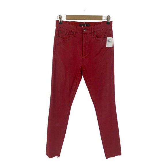 Joe's Red Charlie High Rise Skinny Ankle Jean - Picture 1 of 5